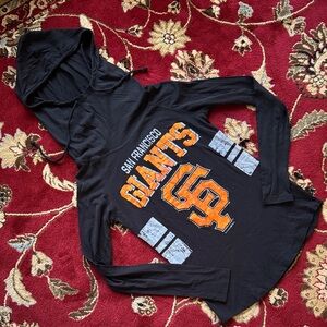 SAN FRANCISCO GIANTS long sleeve t-hoodie